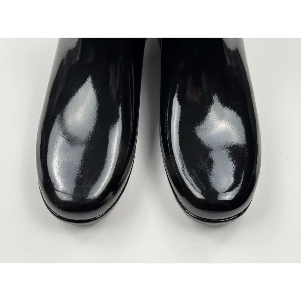 Hunter Original‎ Tall Gloss Rain Boots Women 10 NWOB Black Rubber Waterproof